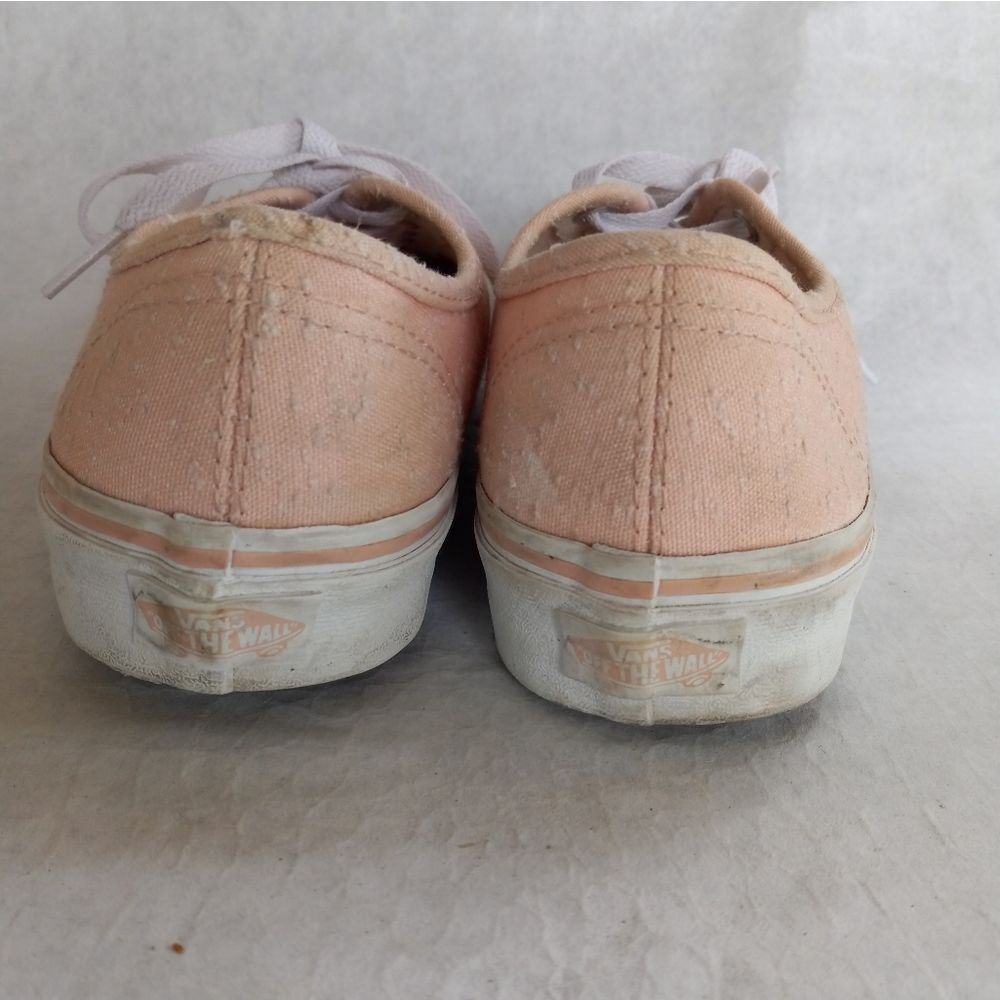 Vans Pink Sneakers Size 6.5 - Picture 3 of 9